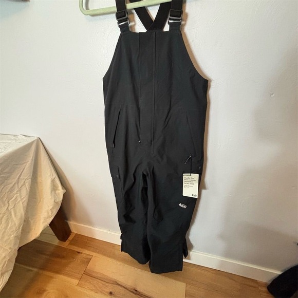 Other - REI Co-op Kids Black‎ Ski Snowboard Bib Pants Size 10-12 Winter, Adjustable
